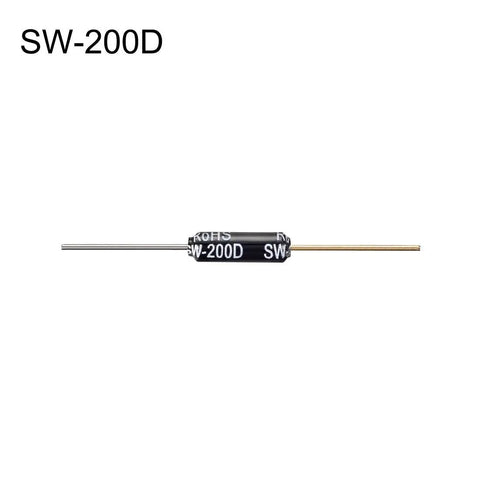 Vibration Sensor Switch SW200D Ball Rotary Motion Sensor 12V 2mA High Response Ball Switch Pack Of 20 For DIY Projects Prototyping Robotics Alarm Systems And Motion Detection, SW-200D cylindrical metal switch with leads