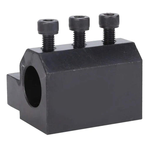 Lathe Tool Holder For CNC Inner Hole Turning, 4 Station Straight Shank Boring Bar Holder With Precision Automatic Centering