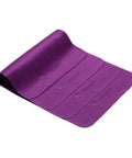 Purple microfiber cleaning cloths, 6-pack, for eyeglasses and camera lenses