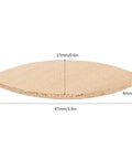 Beechy Beech Wood Joinery Biscuits Pack Of 100. Size 0# 47mm woodworking biscuit with measurements displayed.