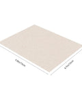 Heat Resistant Mica Flakes Set For Microwave Waveguide Covers And Oven Insulation 20 Pcs DIY Easy Cut Replacement Sheet 5.9x4.7 inches