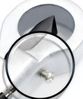 Close-up of Heavy Duty Metal Nut Splitter Set For Bolt And Nut Removal showing cutter and magnified screw detail.