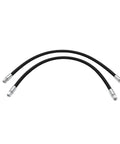 Heavy Duty Mini Excavator Hydraulic Hoses Set 32 Inch With One Quarter Inch Connectors Two Pack High Pressure Rubber Hoses 60 MPa