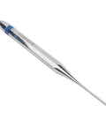Hefty Alloy Steel Roll Pin Punch Tool Kit With Chisel Cone Precision Tips For Drilling And Scribing In Factory Workshops, Heavy Duty 2 To 8mm Set That Gets The Job Done Right. Alloy steel roll pin punch, 2mm, cone tip, angled view