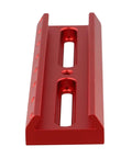 Red Aluminum Telescope Dovetail Plate With Adjustable Extension Slot Finder Base Mount For Guiding System Lightweight