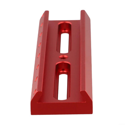 Red Aluminum Telescope Dovetail Plate With Adjustable Extension Slot Finder Base Mount For Guiding System Lightweight