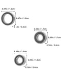16 Piece RC Ball Bearing Kit For RC Cars Steel Low Friction Precision Balanced Deep Groove Bearings For Replacement And Repair Easy Install Boost Stability And Smooth Control For Offroad And Onroad Rigs, 0.47in bearing sizes