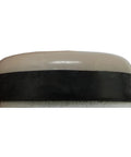 Heavy Duty 7/8 Inch Round Furniture Sliders Featuring Zero Friction Glide Tech For Slick Carpet And Wood Floor Moves While Shielding Surfaces From Scuffs Tan 8 Pack, top view of tan slider with black base.