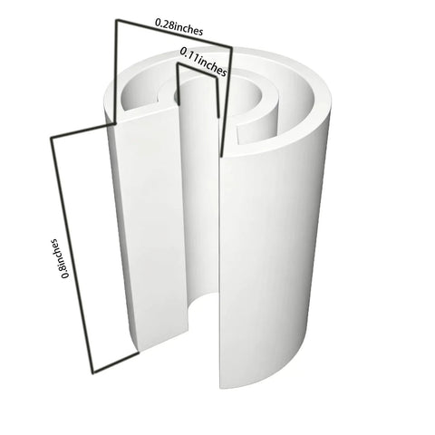 Dimensions of Replacement Refrigerator Shelf Clips 10 Pack For Freezer Shelves Easy Snap Fridge Shelf Supports Fits FFSS2625TS0 Models