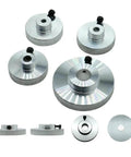 CNC Stepper Motor Hand Wheel Gear Up For Precision Inner Hole Options 5mm 6.35mm 8mm Rugged Hand Wheel For Double Shaft CNC Control