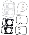 Motorcycle Cylinder Generator Clutch Cover Gasket Kit Compatible With XRV750 1991 To 2000, heavy duty rubber seals and paper components.