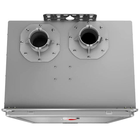 Top view of Ikonic Rectgh SR11iN Tankless Gas Water Heater With Recirculation Super High Efficiency Condensing Technology