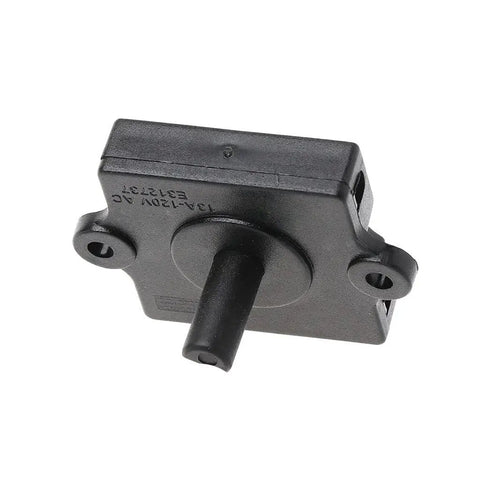 Black 4 Position Rotary Heater Blower Switch with 3 Speed Settings, Pro Grade Industrial Knob and Push Button for HVAC