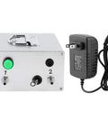 Goat Milking Vacuum Pump Portable 48W 12V Electric Milker With Large Suction Pulsator For Livestock Durable Aluminum Housing