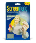 Gray Fiberglass Screen Repair Patch 2 In W By 80 In L 1 Pack For Window And Door Screens, Durable Patch Material