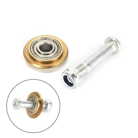 Two Pack Built Like A Tank Tile Cutter Replacement Wheel Featuring Premium Tungsten Carbide Bearing And Quick Bolt Lock Nut For Glazed Ceramic Glass Manual Cutting Slick Glide Cuts Zero Hassle