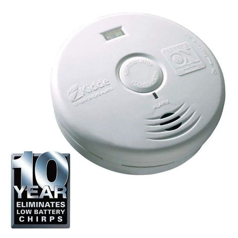 Hallway Smoke Alarm With Safety Light And Ten Year Sealed Battery No Fuss No Muss Worry Free Detector With End Of Life