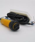 Retroreflective Photoelectric Sensor 2m Sensing Range NPN NO 3 Wire Proximity Switch Infrared Emitter Receiver 10 To 36VDC 300mA