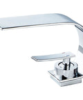 Chrome Single-Hole Vanity Faucet With Touch On, Low Arc Modern Bathroom Sink Faucet, Brass Body With Ceramic Valve, Three Eighths Inch