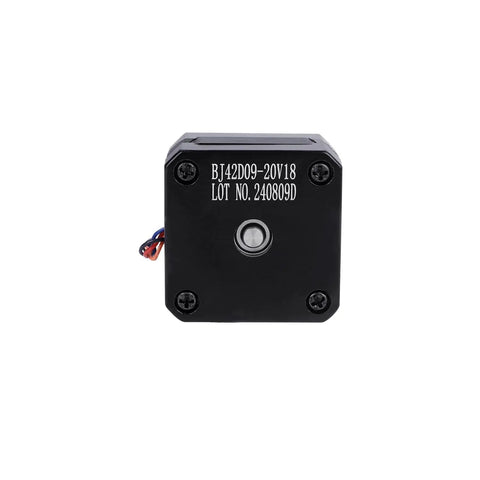 Front view of Hi 42-26 Extrusion Motor For 3D Printers Official Original Replacement Part Stepper Motor showing model number and wiring.