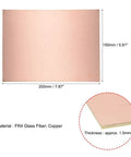 Double Sided Copper Clad FR4 PCB Board 200x150mm 1.5mm Thick For DIY Prototyping And Maker Projects 8 Pack with dimensions
