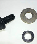 Heavy Grade Eight Clutch Bolt Battle Ready For Go Kart And Mini Bike Predator 212 And 224 Ghost Engines featuring bolt, washer, and lock washer.