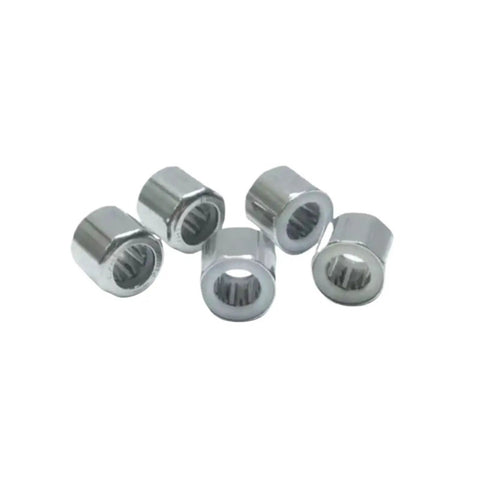 6 Pc One Way Needle Roller Bearing Set Featuring Rock Solid Construction And Slick Spinning Action Ideal For Fishing Gears And Hydraulic Cylinders Pre Greased For Peak Performance Ewc0608 Ewc1010 Ewc1012, chrome steel bearings.