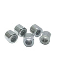 Six Piece Set Of Slick Needle Roller Bearings With One Way Overrunning Clutch Design For Dang Smooth Spinning And Zero Friction Built Tight For Fishing Tackle And Hydraulic Systems Fo Sho Heavy Duty Reliability, silver color.