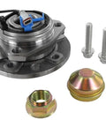 Front Right Wheel Hub And Bearing Assembly For 2008 2009 Saturn Astra L With Oe Number 93178652 featuring hub, bolts, and nut.