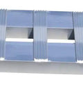 Heavy Duty Aluminum Loading Ramps For Trailers And Pickup Trucks 12 Feet Long By 15 Inches Wide 4000 Lbs Capacity single ramp close-up view.