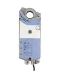 Rock Solid Rotary Air Damper Actuator For HVAC Ventilation AC 24V Three Position Drive With 35Nm Torque And Fast 150S Response, top view.