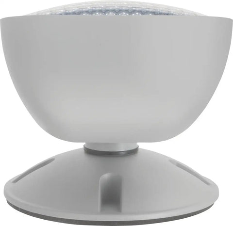 Weatherproof LED Emergency Light With Adjustable Remote Head For Business Use Square Gray