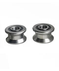 10 Pack Premium T22 Roller Bearings For Smooth Linear Motion In Machinery And Automation Projects. Heavy Duty Steel Tracks With Low Friction Design. Two stainless steel roller bearings.