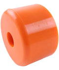 Close-up of orange 2.55 Inch Diameter Scissor Bumper For Skyjack SJIII Series Lifts Compatible With SJIII3226 SJIII4620 SJIII4626 SJIII4830