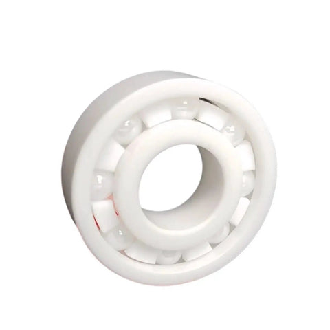 Hella Smooth Zero Drag Ceramic Bearings Heavy Duty Zirconia ZR02 Ball Bearing 6300 10X35X11mm close-up view