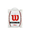 Pro Tennis Overgrip Comfort 12 Pack White Resealable Bag Provides Superior Sweat Absorption And Strong Adhesion For A Tour Grade Feel Ideal For Pro And Weekend Players packaging