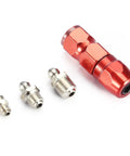 Metal Grease Fitting Kit Pack Of Replacement Nipples For Mechanical Lubrication Systems with red coupler and fittings