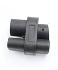 Ccs2 To Ccs1 Dc Adapter Built Tough For Electric Cars 250 Amp 200 Kilowatt 1000 Volt Plug And Play EV Charger Connector view from above