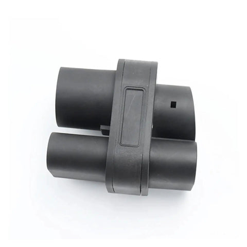 Ccs2 To Ccs1 Dc Adapter Built Tough For Electric Cars 250 Amp 200 Kilowatt 1000 Volt Plug And Play EV Charger Connector view from above