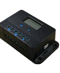 Heavy Duty 12 Volt 36 Ah SLA Power Bank With 432 Wh Storage And 100 Watt Continuous Draw Delivers Serious Off Grid Juice features a control module with LCD.