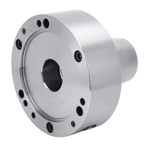 Heavy Duty 5C Collet Chuck For Lathe Machines With 0.0006 TIR Precision Accuracy and durable machined construction close-up.