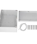 Built Tough ABS Plastic Power Junction Box Electrical Enclosure IP65 Rated Flame Retardant Insulated components