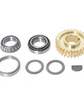 Top Shelf High Quality Replacement Kit For GW 11527 Machine Tiller Tine Shaft Gear And Bearing Kit Including Races Gaskets And Key For Real Easy Fix And Smooth Operation On Your Garden Tools Or Yard Gear, gear bearings and races