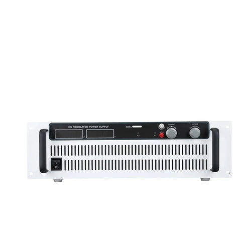 Heavy Duty Variable AC To DC Power Supply 220VAC To 20VDC 250 Amps 5000 Watts Adjustable Output. Front view, DC regulated power supply.