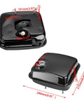 Gas Tank Replacement 0.81 Gallon For Predator 212cc 224cc 196cc 200cc Mini Bikes Go Karts dimensions
