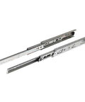 Drawer Slide Rail System In Stainless Steel Side Mount Ball Bearing Slides 2 Pack Heavy Duty Smooth Silent Glide