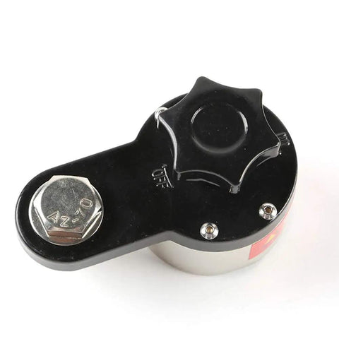 Top view of Heavy Duty 200A Magnetic Welding Ground Clamp With Switchable On Off Instant Ground Clean Magnetic Field.