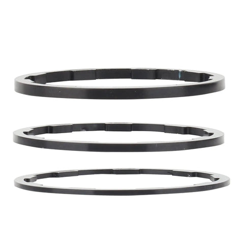 Three Sizes Aluminum Bike Cassette Spacers Kit 1mm 1.5mm 2mm For Freehub Alignment Headset Washer Bottom Bracket Axle Gasket Light