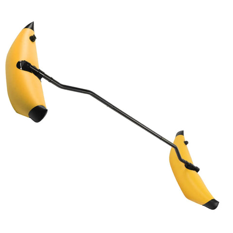 Inflatable Kayak Stabilizer Outrigger Kit For Canoes, Lightweight And Portable With High Stability, Easy Installation, Yellow PVC