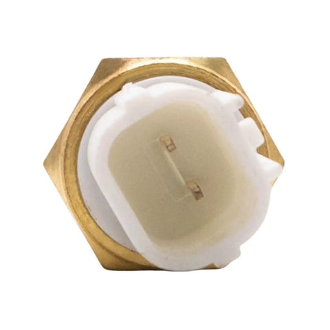 Water Temperature Sensor Switch 21176-0009 Replacement For Vulcan 650 900 1700 2000 Ninja 300 400 H2 ZX6R ZX10R ZX14R Versys 650 1000 KFX450R KX250F Brute Force 750 Easy Install Ride Ready OEM Grade brass sensor top view